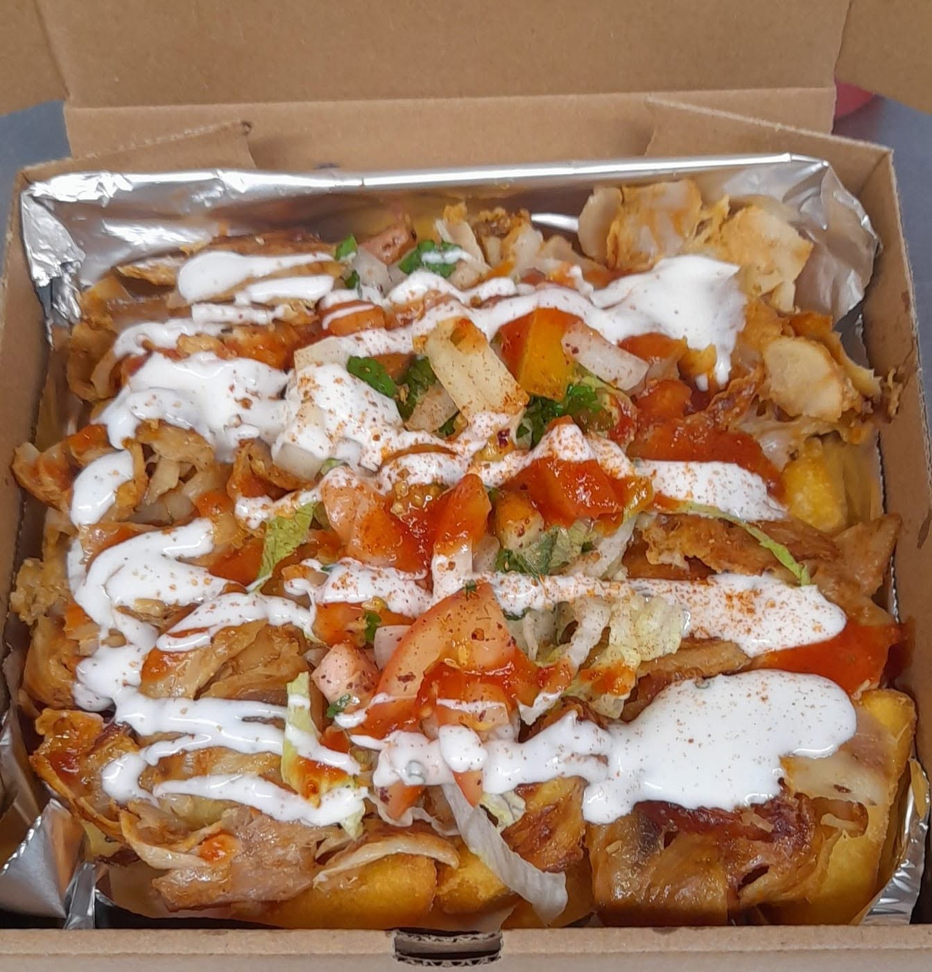 Shawarma Mixed Served at Merhaba Takeaway in Bellshill